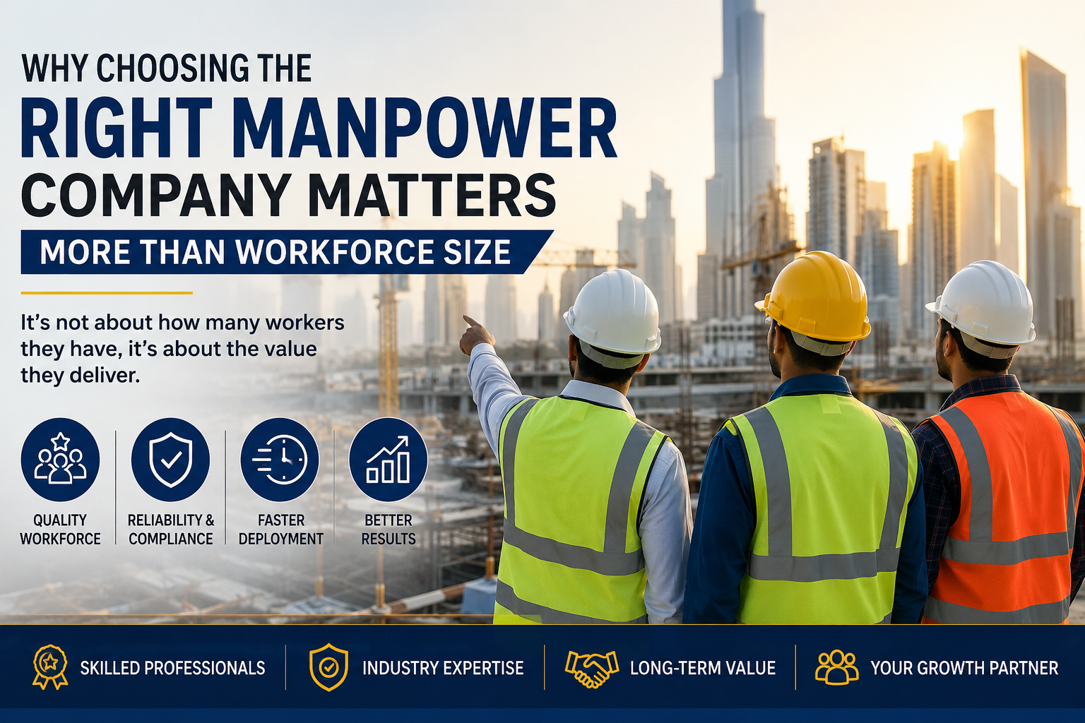 Why Choosing the Right Manpower Company Matters More Than Workforce Size